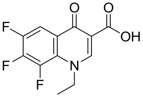 1-Ethyl-6,7,8-trifluoro-1,4-dihydro-4-oxo-2-quinolinecarboxylic acid