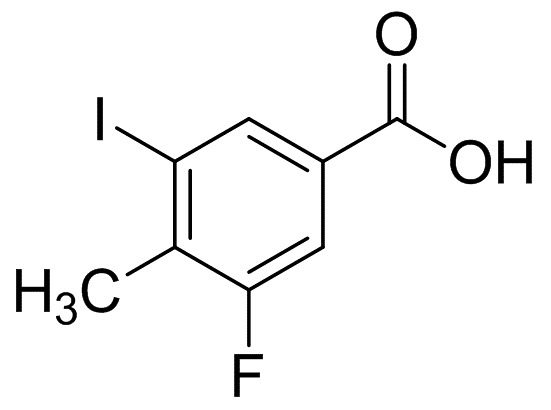 3-Fluoro-5-Iodo-4-Methylbenzoic Acid