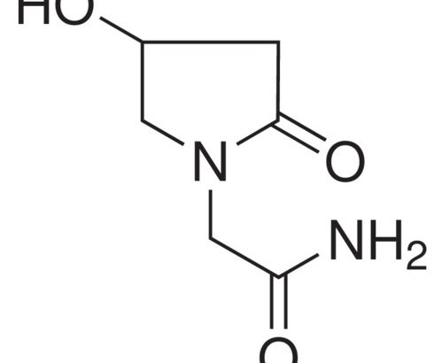4-Hydroxy-2-oxopyrrolidine-N-acetamide