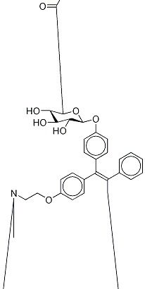 4-hydroxytamoxifen beta-glucuronide