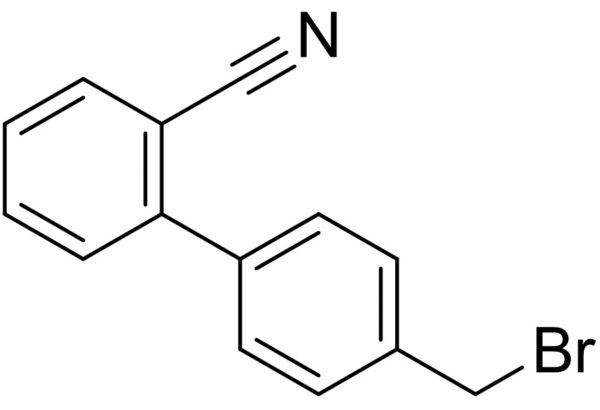 4′-Bromomethyl-2-biphenylcarbonitrile