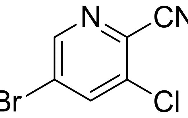 5-bromo-3-chloropyridine-2-carbonitrile