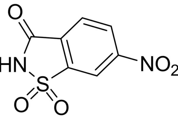 6-Nitro-1,2-benzisothiazolin-3-one 1,1-dioxide