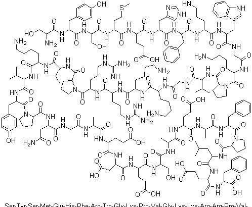 Adrenocorticotropic hormone fragment 1-39