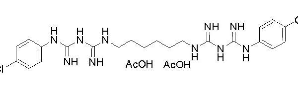 Chlorhexidine diacetate salt hydrate