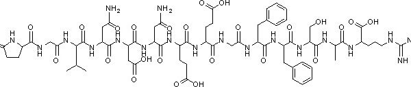 Fibrinopeptide B, human