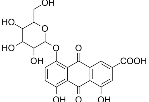 Rhein-8-O-β-D-glucopyranoside
