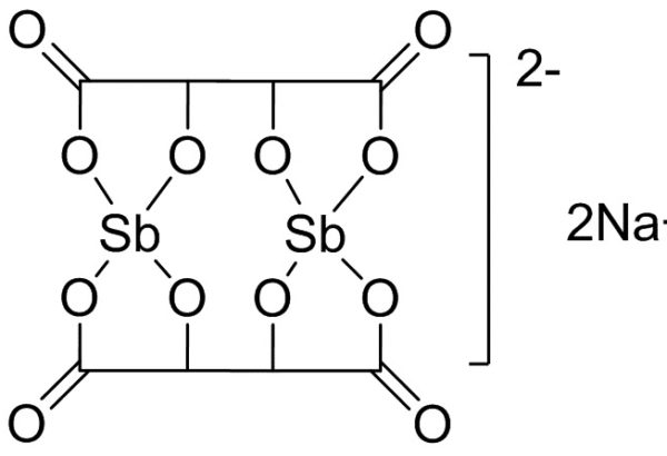 Sodium antimonyl L-tartrate
